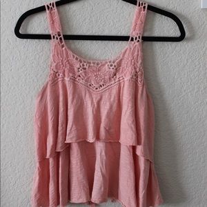 Urban Outfitters Pinky Coral Tank Top